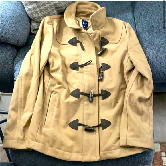 NWOT Gap Wool Coat Winter Jacket Long Sleeve Top - Picture 1 of 6